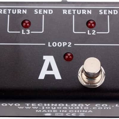 Joyo PXL-PRO Loop Switcher Effects Pedal, Black image 2