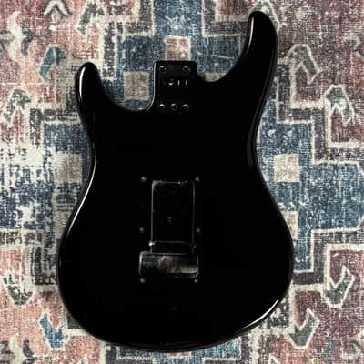 1987 Peavey Falcon Custom Vintage 1980s Made In USA Black Electric Guitar Body! image 2