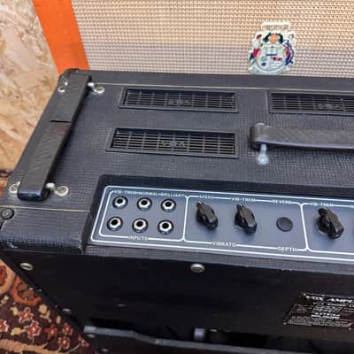 Vintage 1972 Vox AC30 2×12 Top Boost Valve Amplifier Combo w/ Celestion T2056 image 6
