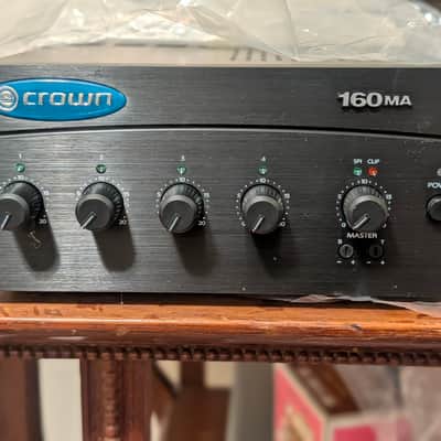 Crown 160MA 4 input Mixing Amplifier andmixee image 2