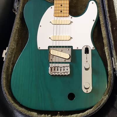 Fender Status Quo Francis Rossi Signature Telecaster. Japan 2003. Satin Trans Green. Super Rare!+H/C image 1