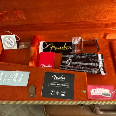 2000 Fender USA Telecaster ‘52 Reissue - Natural - Excellent Condition - Upgraded Saddles image 18