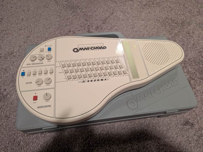 Suzuki OM-36 Omnichord 1984 - Beige image 1