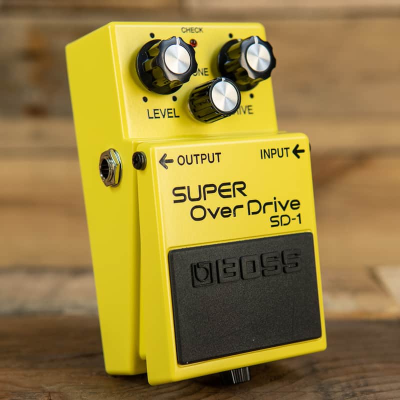 Photos - Effects Pedal BOSS 1997 -   SD1 Yellow  2019