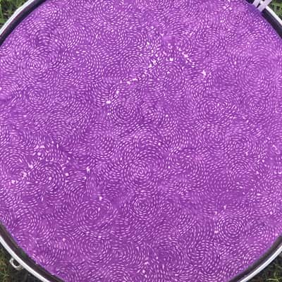 16" single layer Drum Bunny cotton drum cover - dampener - partial mute - compare to Drum Tortillas - Quesadilla - Big Fat Snare image 1