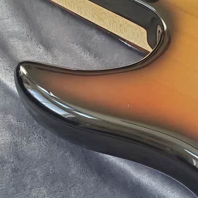 1989 Peavey Foundation FL 4 String Fretless USA Rare Electric Bass - Sunburst Finish image 23