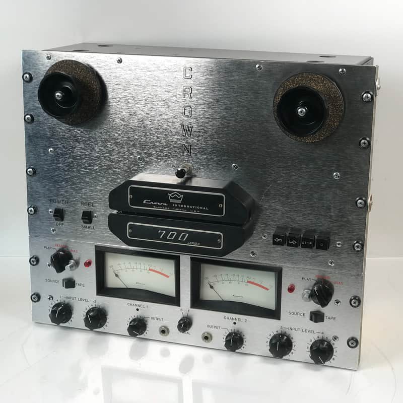 Crown SX724 700 Series Magnetic Tape Equipment w/ Meters image 1