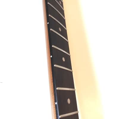 LEFT HANDED 22 frets Satin Nitro varnished Roasted Mapple Neck, Rosewood fretboa image 4