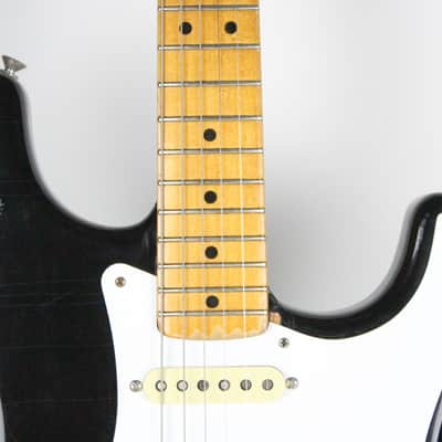 Fender American Vintage ’57 Stratocaster Reissue (AVRI) 1989 - Black (Nitrocellulose Lacquer) image 9