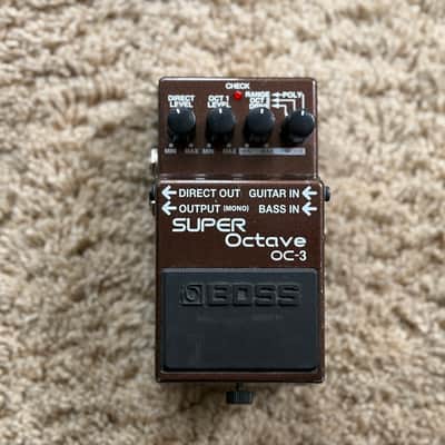 Boss OC-3 Super Octave (Dark Gray Label) 2003 - Present - Brown