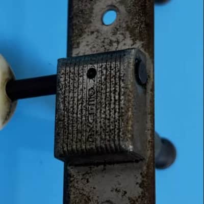 1950s Kluson Deluxe Single Line Oval Button Vintage Strip Tuners! P111 image 3