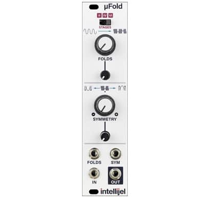 Intellijel uFold II Wavefolder / Waveshaper Eurorack Synth Module 2013 - 2017 - Silver image 4