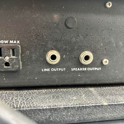 Kustom III Vintage Bass Head 1970's - Black Model: 111-b image 10