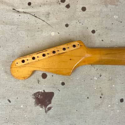 1963 Fender Musicmaster 3/4 Scale Guitar Neck Vintage 1960's image 8