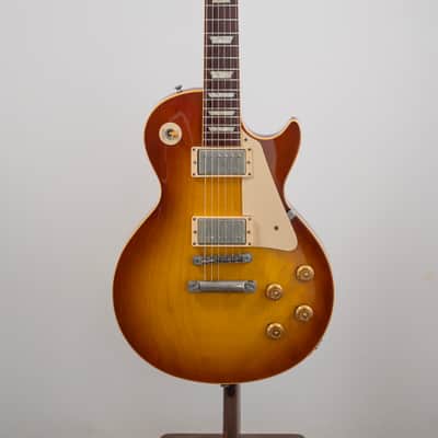 2008 Gibson Custom Shop 1958 Reissue Les Paul Standard - in Iced Tea image 11