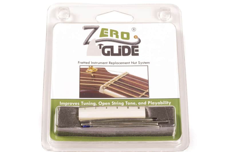 Genuine Zero Glide ZS-15L Slotted nut replacement system for Lefty Guitars image 1
