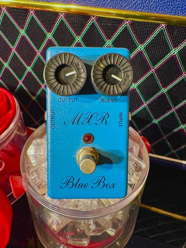 MXR M103 Script Blue Box Reissue 2000s - Blue image 1