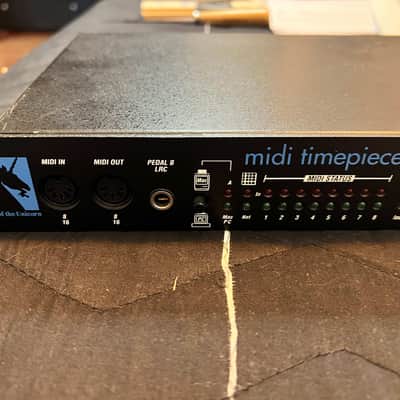 MIDI MOTU MTP AV Time Piece 8 Channel MIDI Interface for Mac and PC with Timecode - Black image 2
