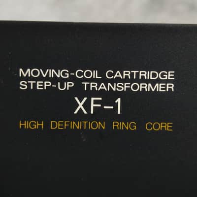 Fidelity research XF-1 Type L MC Step-up Transformer High Definition Ring Core In Excellent image 4