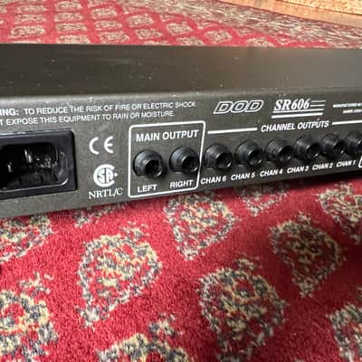DOD SR-606  6 CHANNEL LINE MIXER / DISTRIBUTION AMP / BUFFER AMP / AUX Bild 7