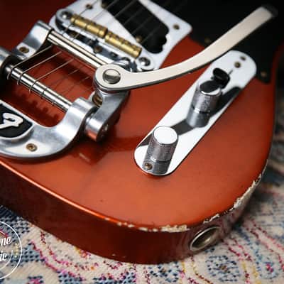 2024 Fender Custom Shop LTD 60s Tele Jazzmaster Bigsby Burnt Copper Relic image 20
