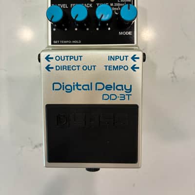 Boss DD-3T Digital Delay 2019 - Present - White - Mint - Full Retail image 2