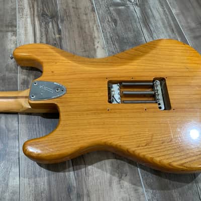 Fender Stratocaster 1973 Blonde natural maple w case OHSC original vintage Antique Natural image 7
