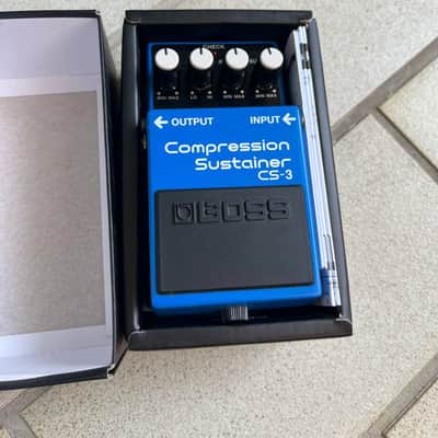 Boss CS-3 Compression Sustainer (Silver Label) 1997 - Present - Blue image 3