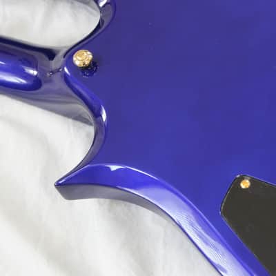 2017 Schecter Cloud Guitar Prince Signature Super Rare Limited Edition Guitar Blue (Metallic Purple) image 19