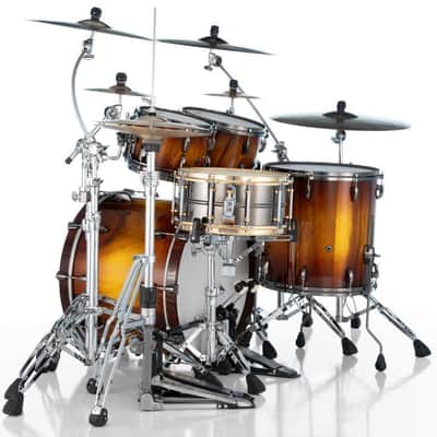 PEARL MASTERS MAPLE/GUM 10-12-16-22 EXOTIC BRAZILIAN SEMAN HONEYBURST image 3