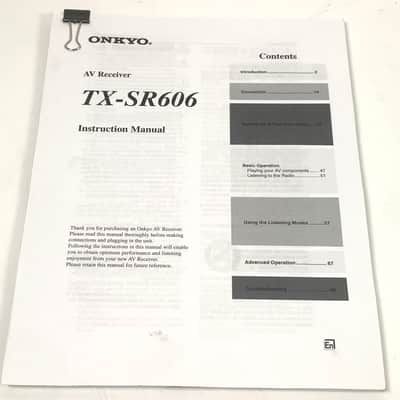 Onkyo TX-SR606 AV Receiver 7.1 Channel Home Theater Surround Sound System HDMI image 8