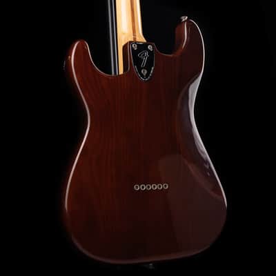 Vintage 1976 Fender Stratocaster Hardtail Mocha Brown With OHSC image 10