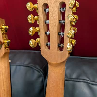 Ortega Hydra Double Neck Tenor Electric Ukulele - Natural Ovangkol w/Gigbag image 18