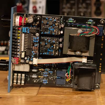 Hairball Audio Lola 500 Series Mic Preamp Module 2010s - Blue image 2