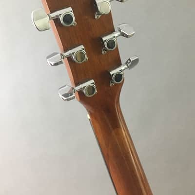 Vintage Fender Dreadnought Acoustic Guitar Spruce Top 1990s Natural Satin Players Campfire Guitar image 9