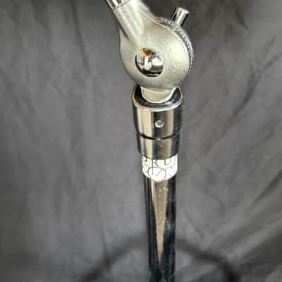 Pearl 8 and 10" Fiberglass Concert Toms with Stand 1970's - Chrome Wrap image 6