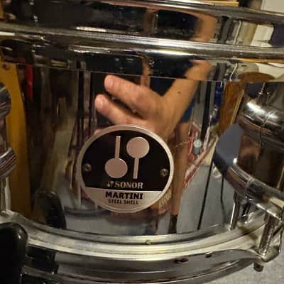 Sonor Martini Snare Drum Steel Shell image 3