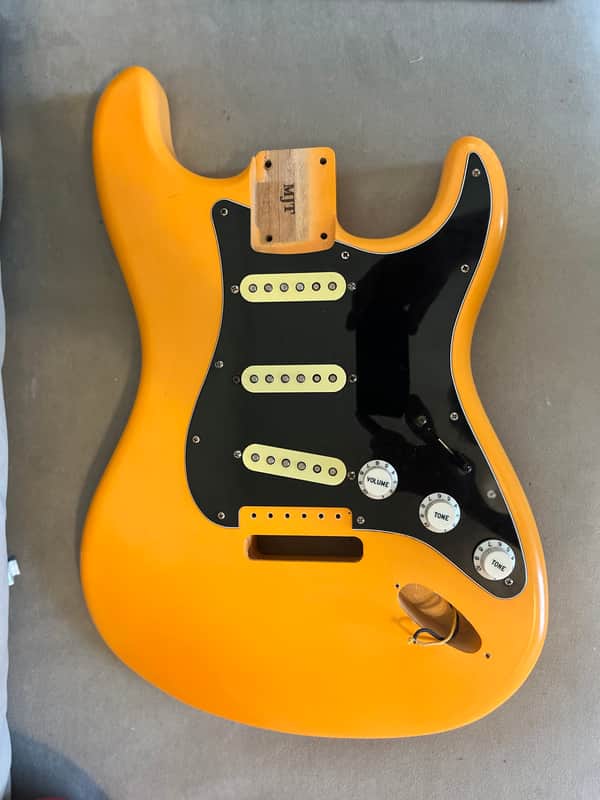 Fender Stratocaster - Capri Orange Loaded MJT body image 1