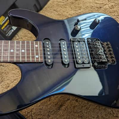 1993 Jackson Soloist Standard Professional Deep Blue, Neck Thru, MIJ, New Gator Gig Bag image 8