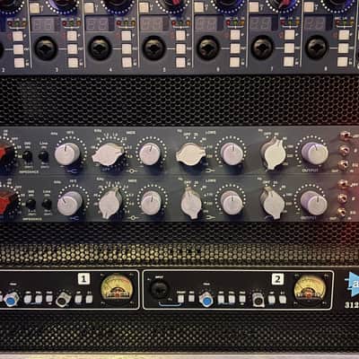 Vintech Audio X73i Mic Pre EQ Pair with PSU 2010s - Blue image 1
