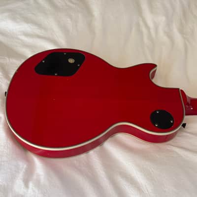 Vintage 2002 Epiphone (Gibson) Les Paul Custom Plus - Heritage Cherry Sunburst - Flame Top - Made in Korea (MIK) - Free Pro Setup image 8