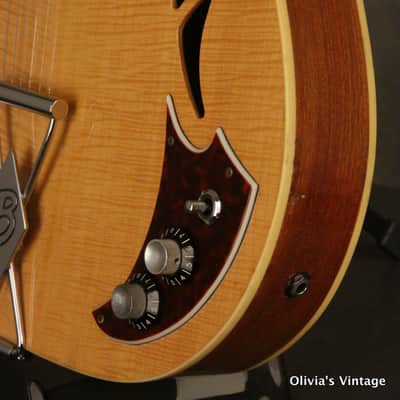 rare 1965-'66 BURNS/Baldwin GB 65 Natural/Blonde FLAME MAPLE TOP!!! image 10