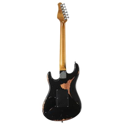 Fame Custom ST RW Worn Sunburst - Electric Guitar imagen 9