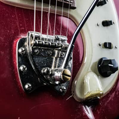 1963 Hagström Kent PB-24-G red image 5
