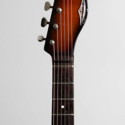 Burns Jazz Split Sound Solid Body Electric Guitar (1964), ser. #9652, black alligator hard shell case. image 5