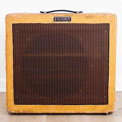 1951 Fender Pro "TV Front" Tweed Vintage Tube Guitar Amp 1x15 w/ Jensen P15N image 2