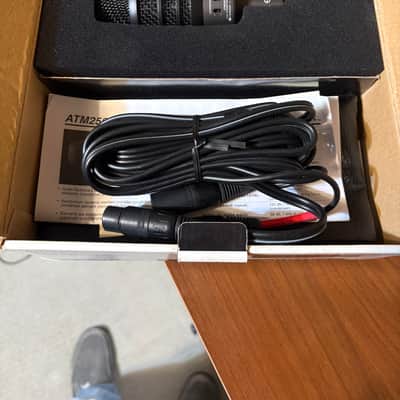 Audio-Technica ATM250DE Dual Element Microphone 2010s - Black image 2