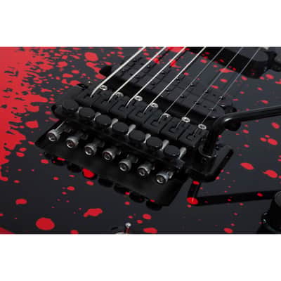 Schecter Sullivan King Banshee 7FRS - Obsidian Blood image 9