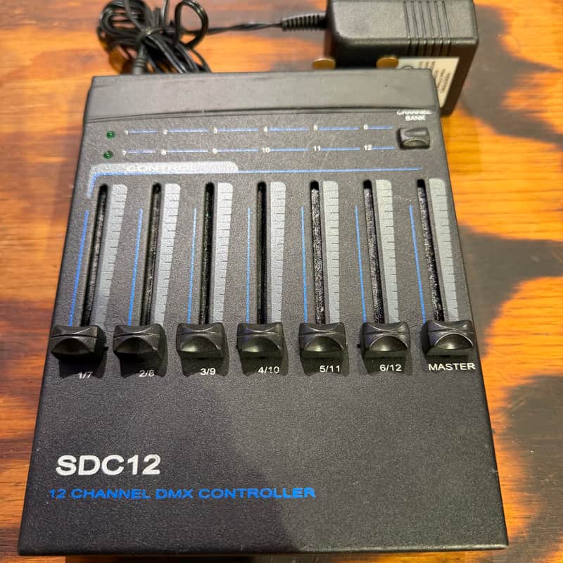 American DJ SDC12 Portable 12-Channel DMX Lighting Controller 2010s - Black image 1