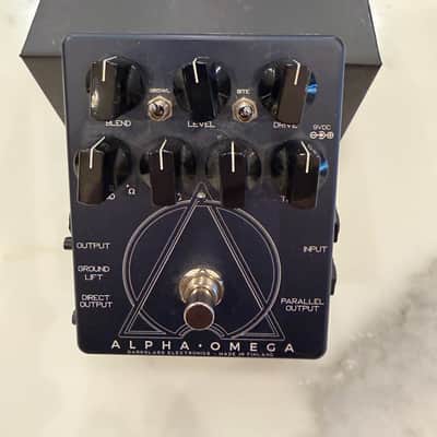 Darkglass Electronics Alpha Omega Bass Preamp 2010s - Blue image 2